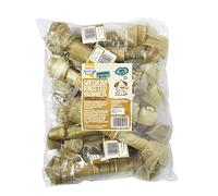 Good Boy Dog Chews Medium Rawhide Knotted Bones - 100% Natural Hide - 20cm, 10 Pack