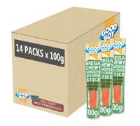 Good Boy - Mega Chewy Chicken With Carrot Stick -Case of 14, 100 g (Pack of 1)