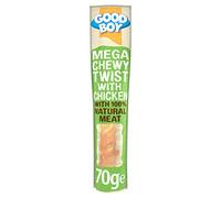 Good Boy Pawsley Mega Chewy Chicken Twist Dog Treat 70g