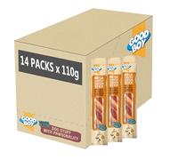 Good Boy Pawsley Mega Cheesy Chicken Sticks - Rawhide Free - Bulk Box - 14 x 110g