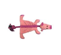 Good Boy Raggy Pig Soft Dog Chew Toy Pink (One Size)