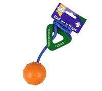 Good Boy Rubber Ball on Rope Dog Toy - 65mm