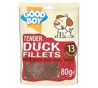 Good Boy Waggles and Co Tender Duck Fillets Dog Treats - 80g Bag