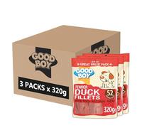 Good Boy Tender Duck Fillets - 3 x 320g
