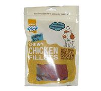 Good Boy - Chewy Chicken Fillets - Dog Treats - Made with 100% Natural Chicken Breast Meat - 80 g ℮ - Low Fat Dog Treats - Case of 10