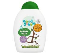 Good Bubble Stick Man Bubble Bath with Sweet Fig & Elder - 400ml Tear-Free Baby Bubble Bath for Sensitive & Eczema-Prone Skin - Sulphate-Free Bubble Bath for Toddlers