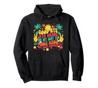 Good Bye 5th Grade On My Way To Middle School groovy summer Pullover Hoodie