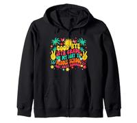 Good Bye 5th Grade On My Way To Middle School groovy summer Zip Hoodie