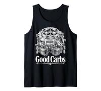 Good Carbs 4 Barrel Carburetor Mechanic Garage V8 Engine Tank Top