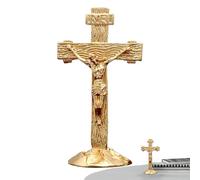 Good Choice For : Showcase your devotion to Christianity with this magnificent standing crucifixion. An excellent choice for communion and baptismal to convey your blessings to loved