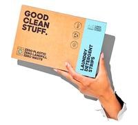 Good Clean Stuff Laundry Detergent Strips Sheets 64 loads Eco Ultra-Concentrated Non-Bio Linen Fresh Scent for Machine and Hand Washing
