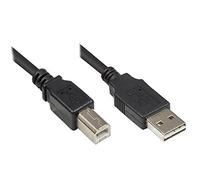 Good Connections 2510 SP-LAMP-025 Port/USB 2.0 Male A to B Printer Cable 0.25 m grey Black 5,00 m