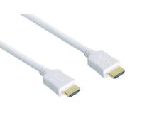 Good Connections 4514-005W HDMI Cable with Ethernet 24K Gold-Plated Connectors and Copper Contacts 0.5 m White