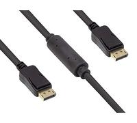 Good Connections Active Connection Cable DisplayPort 1.2 4K / UHD @ 60 Hz Gold-Plated Contacts OFC Black 15 m