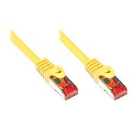 Good Connections Alcasa 50m Cat6 networking cable S/FTP (S-STP) Yellow - Alcasa 50m Cat6, 50 m, Cat6, S/FTP (S-STP), RJ-45, RJ-45, Yellow