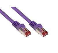 Good Connections Alcasa 7.5m Cat5e networking cable Cat6 S/FTP (S-STP) Violet - Alcasa 7.5m Cat5e, 7.5 m, Cat6, S/FTP (S-STP), RJ-45, RJ-45, Violet