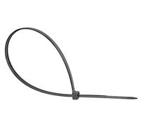Good Connections® Cable Ties 100 mm x 2.5 mm, Set of 100, Black, UL, UV-Resistant, Weather-Resistant, for Outdoor Use, -40 °C to +85 °C
