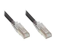 Good Connections Cat. 6A Patch Cable with Locking/Locking Black 20 m