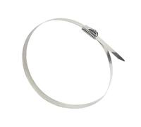 Good Connections KAB-E25X79 Stainless Steel Cable Ties 250 mm x 7.9 mm - Set of 20 - UV Resistant, Weather-Resistant - for Outdoor Use, -60 °C to +550 °C - Tensile Strength: up to 100 kg