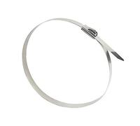 Good Connections® KAB-E30X79 Stainless Steel Cable Ties 300 mm x 7.9 mm - Set of 20 / Piece - UV-Resistant, Weather-Resistant - for Outdoor Use, -60 °C to +550 °C - Tensile Strength: up to 100 kg
