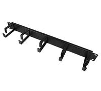Good Connections Patch Panel black 1HE Kabelführungspanel