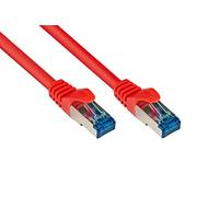 Good Connections Patchkabel RJ45 S/FTP Cat6a 10.00m rot
