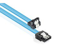 Good Connections Premium SATA SSD HDD Cable with Locking Key Safe blue blue 1.0 m