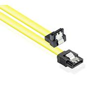 Good Connections Premium SATA SSD HDD Cable with Locking Key Safe yellow yellow 0,3 m