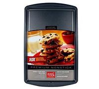 Good Cook Premium Nonstick 15" x 10" Medium Cookie Sheet, 4 Pack