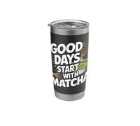 Good Days Start with Matcha Ritual Stainless Steel Insulated Tumbler