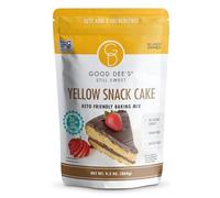 Good Dee’s Yellow Snack Cake Baking Mix | Keto Baking Mix | Sugar-Free, Gluten-Free, Grain-Free, Soy-Free, Low Carb Cake Mix | Diabetic, Atkins & WW Friendly (2g Net Carbs, 12 Serving)