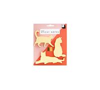 Good Design Works Cat Sticky Notes | Includes 3 Separate Designs | Cat Shaped Sticky Note Pads | Novelty Paper Sticky Pads | Office Supplies | Note Paper