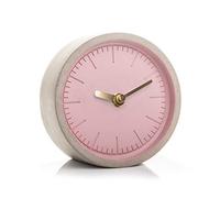 Good Design Works Concrete Clock - Pink