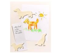 Good Design Works Dog Fridge Magnets | Sausage Dog Gifts & Gifts For Dog Lovers | Fridge Accessories & Fridge Magnet | Dog Gifts For Women & Dog Dad Gifts | Kitchen Gifts & Dachshund Gifts