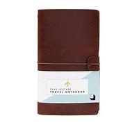 Good Design Works Faux Leather Travel Notebook - Brown