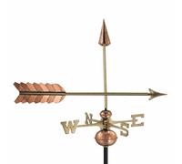 Good Directions Arrow Farmhouse Copper Weathervane