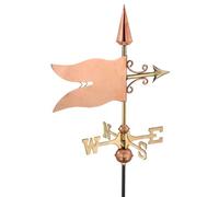 Good Directions Cottage Banner Copper Weathervane - H58 X W39 X L28 Cm