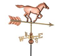 Good Directions Cottage Horse Copper Weathervane - H63 X W53 X L28 Cm