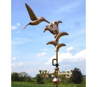 Good Directions Cottage Hummingbird Copper Weathervane - H66 X W19 X L33 Cm