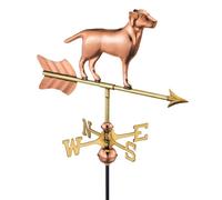 Good Directions Cottage Labrador Copper Weathervane - H 62 X W 53 X L 28 Cm-