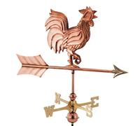 Good Directions Cottage Rooster Copper Weathervane - H67 X W50 X L28 Cm