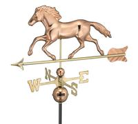 Good Directions Farmhouse Copper Running Horse Weathervane - H87 X W82 X L44 Cm