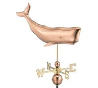 Good Directions Farmhouse Copper Whale Weathervane - H89 X W64 X L44 Cm