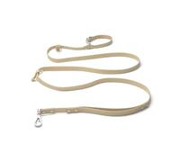 Good Dog Lab 7.7 ft. Multifunctional Leash with Traffic Handle for Dogs - Beige