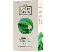 Good Earth Moroccan Mint Tea Refreshingly Natural Herbal Tea, 15 Biodegradable Teabags