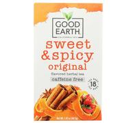 Good Earth, Original Sweet & Spicy Caffeine Free Herb Tea, 1.43oz.-18 ct