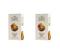 Good Earth - Rooibos Chai Tea - Naturally Caffeine Free - Herbal Tea - 15 Biodegradable Teabags (Pack of 2)