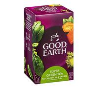Good Earth Super Green Tea, Matcha, Sencha & Orange, 18 Tea Bags