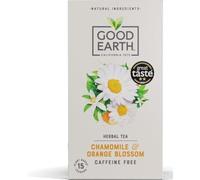 Good Earth Tea Co. Chamomile & Orange Blossom Herbal Tea, 15 Tea Bags