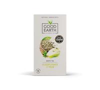 Good Earth Tea Co. Elderflower & Pear Tea Bags - Fruit Flavoured Herbal Blend with Sweet Pear and Elderflower - 15 Plant-Based Teabags